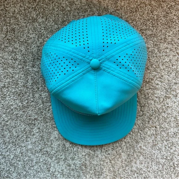 Melin Coronado Splash Hydro Neon Blue Flamingo Snapback Hat Good Vibes 56-60cm - Picture 7 of 15